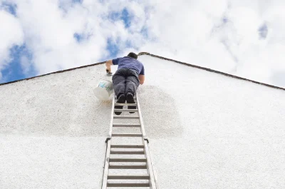 Peinture extérieure à Pleudaniel — façades et ravalement